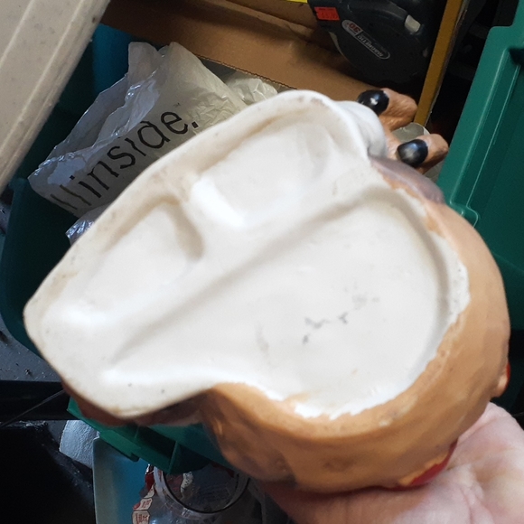 Ceramic Santa Sleigh with Reindeer planter - Picture 4 of 4